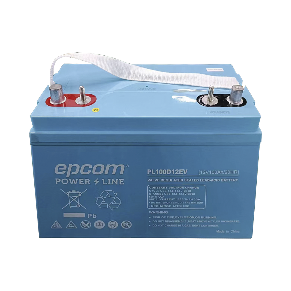 Batería Ciclo Profundo AGM-VRLA 12V 100Ah para uso Marino / Autos Electricos/ Carritos Golf