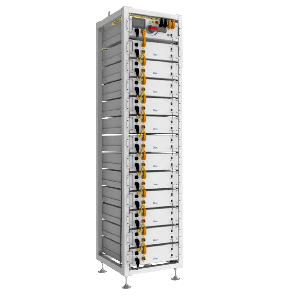Sistema de almacenamiento de energía de 61.44kWh, Proteccion IP20 para interiores, compatible con inversores Sol-Ark 30 y 60K HV, DEYE