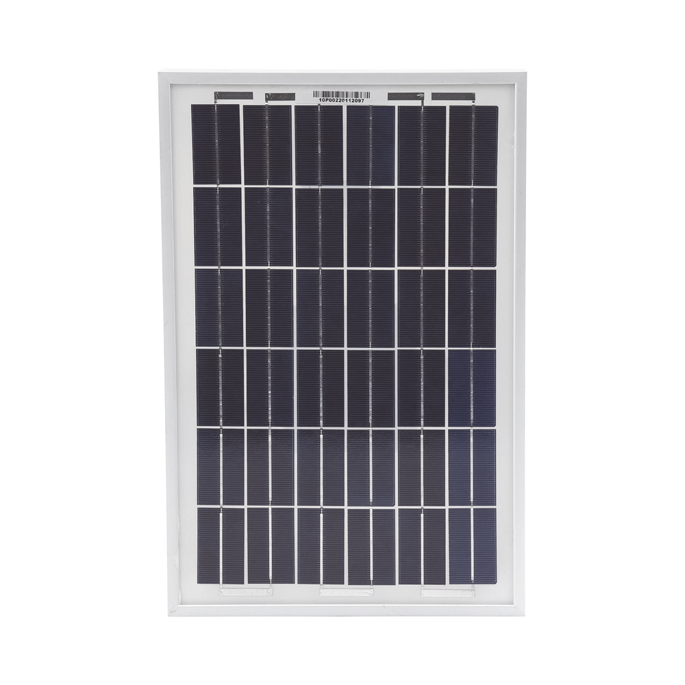 Panel Solar Fotovoltaico de 10w 12v Policristalino, 36 Celdas Grado A, EPCOM
