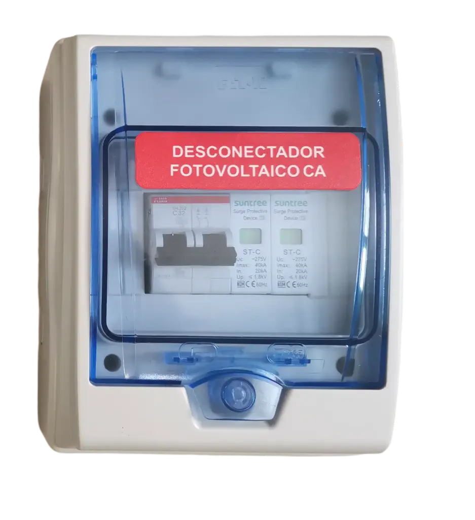 Caja Con Interruptor Y Supresor De Picos De Alterna 127vca
