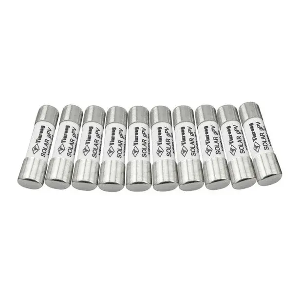 Caja con 10 Fusibles MINI (8x31.5mm) de Corriente Directa 1000VCD
