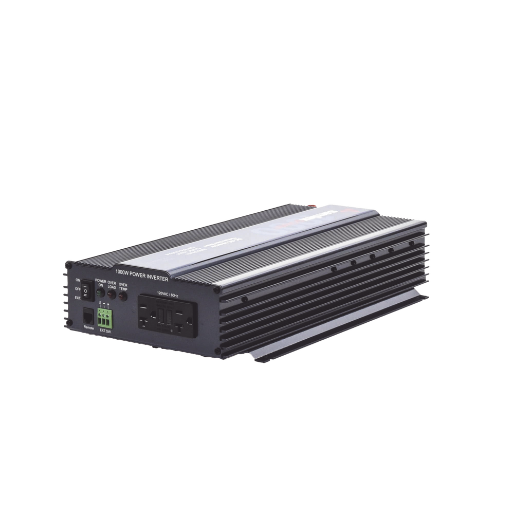 Inversor de Corriente Onda Pura 1000W, Entrada 12 Vcd, Salida 120 Vca