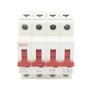 Interruptor termomagnético 4P 20A, Corriente Directa 1000Vcd para Aplicación Fotovoltaica Montaje Riel DIN
