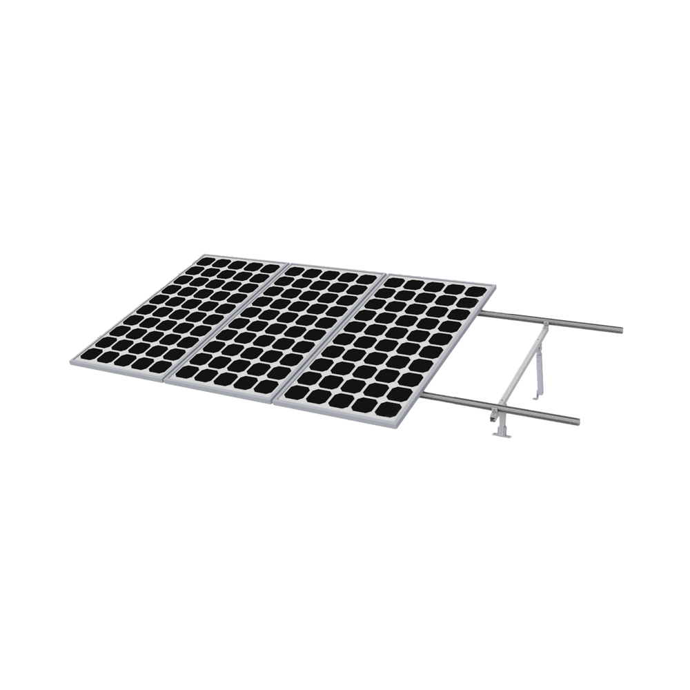 Montaje para Panel Solar, Riel "5" de 5400mm para Módulos con Espesor de 35mm, Velocidad de Viento Máx. 190km/h, VEKTOR