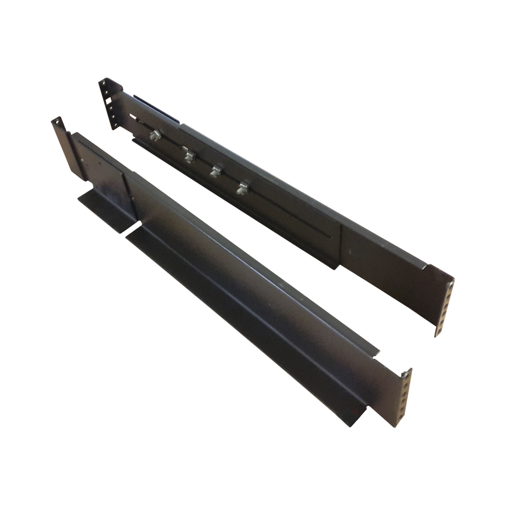 Kit de rieles para montaje de baterías en gabinete/rack de 4 postes, incluye un par de rieles con soporte en "L".  EPCOM POWERLINE