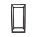 Rack Estándar 19" de 4 Postes, Acero, 24 Unidades, Profundidad Ajustable. LINKEDPRO BY EPCOM