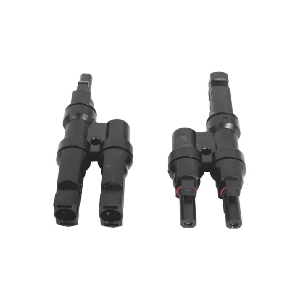 Conector MC-4 Doble para Módulos Fotovoltaicos. Tipo 2T USFULL