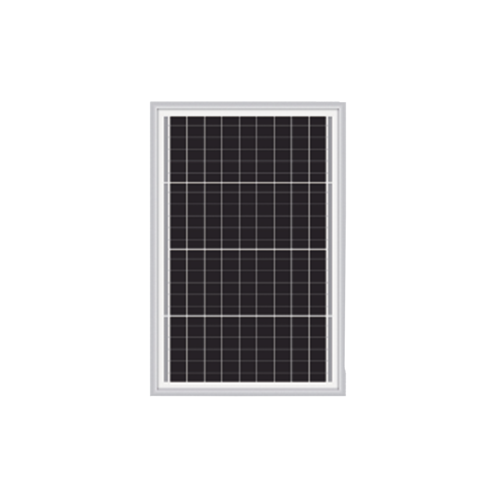 Panel Solar Fotovoltaico de 10W, Monocristalino, 36 Celdas grado A, EPCOM