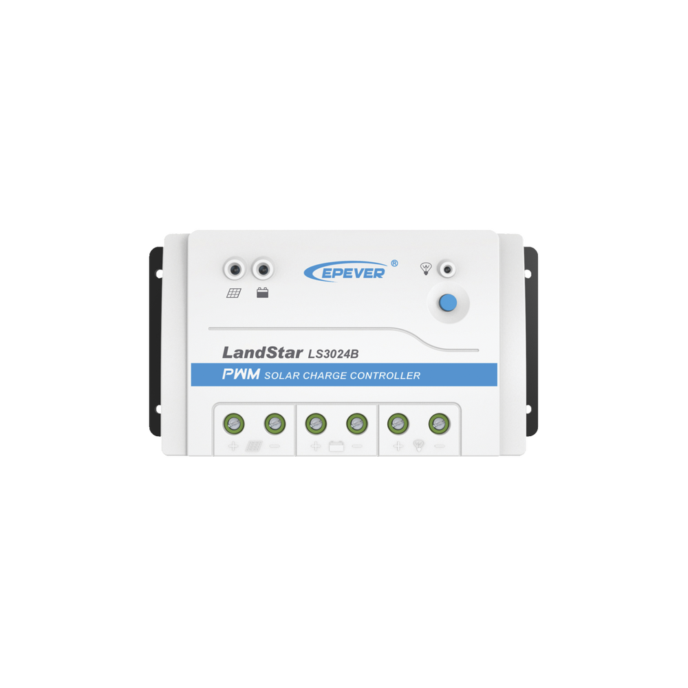 Controlador Solar de Carga y Descarga PWM 12/24V 30A, EPEVER