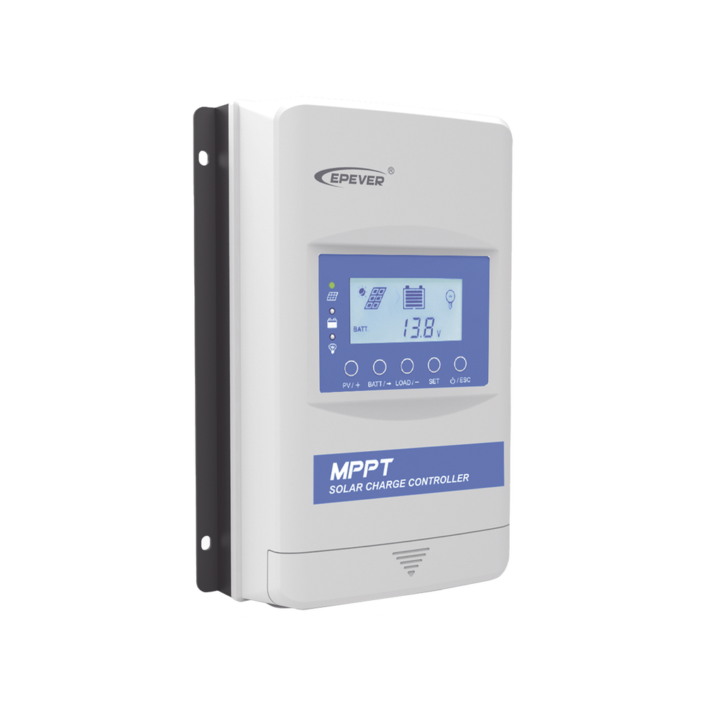 Controlador Solar MPPT 30A 12/24V, Máximo Voltaje de Circuito Abierto Voc 100Vcd, EPEVER