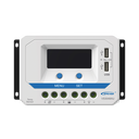Controlador Solar de Carga PWM 12/24/36/48 V 30A, Salida USB, con Display, EPEVER