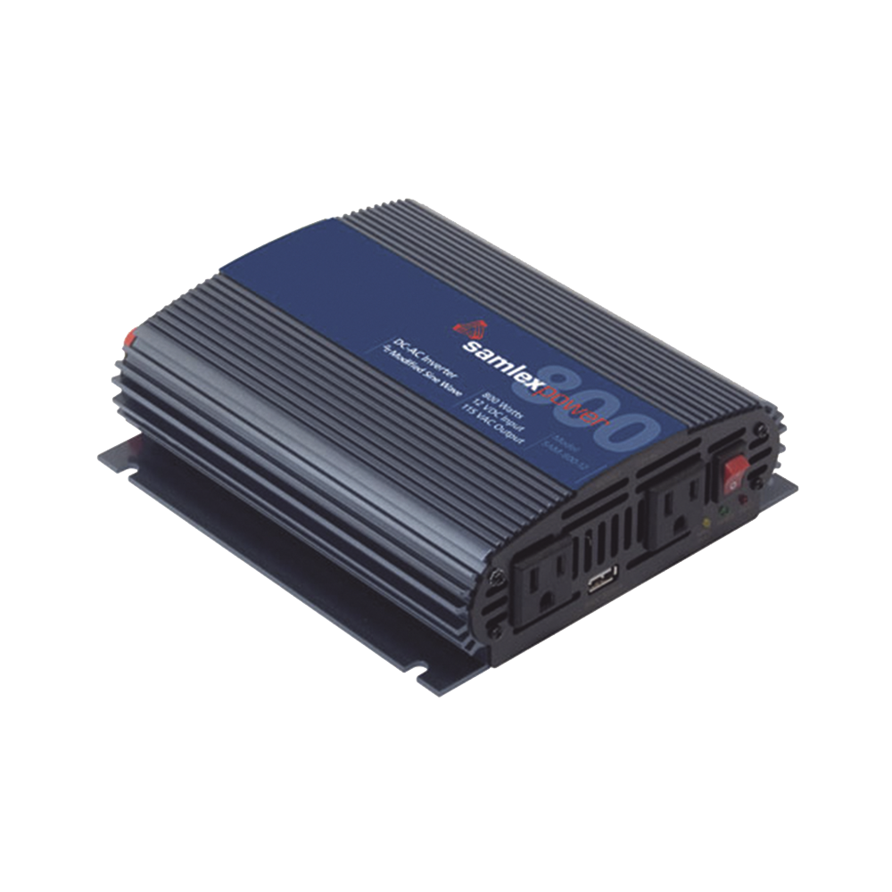 Inversor de Corriente (CD-CA) Potencia Nominal 800 W, Ent:12 Vcd, Sal:115 Vca 60 Hz