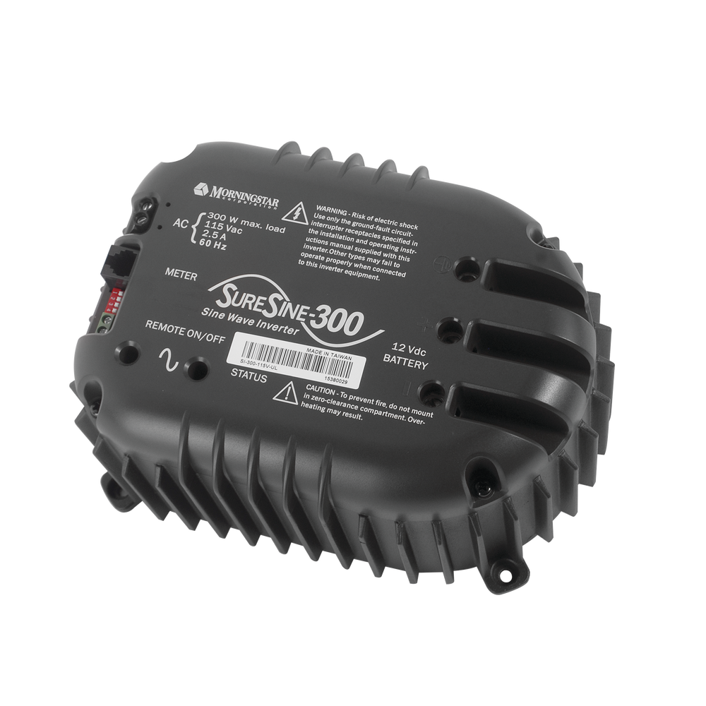 Inversor de Onda Sinusoidal Pura, 300 Watts de Potencia, MORNINGSTAR