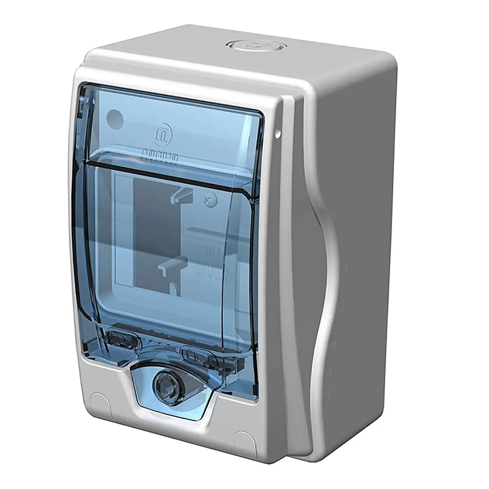 Caja Plástica Riel DIN de 3-4 Módulos IP65 Omnium