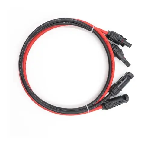 [EXT-PV-3M] Par de Cables de Extensión de 3M MC4 para Panel Fotovoltaico