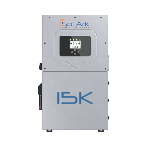 [INH-15.0-2-W-SA] Inversor Híbrido de 15kw, 3 MPPT, banco de baterías a 48v, salida de backup split Phase 120/240V, para intemperie, SOL-ARK