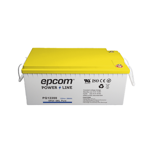 [PG12200] Batería de GEL PURO OPzV / 12V @ 200Ah / Ciclo profundo / Uso en Aplicaciones Fotovoltaicas y de Respaldo