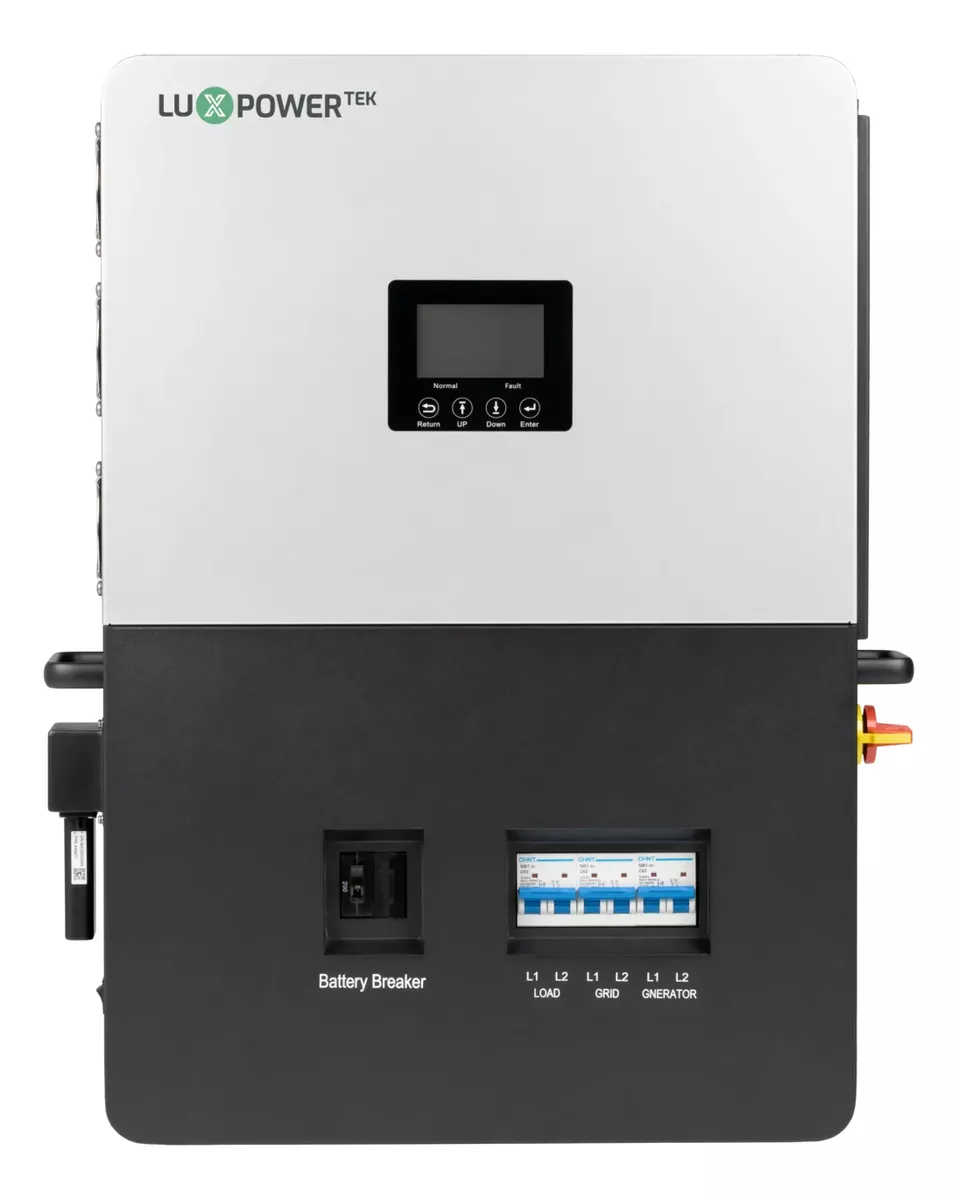 [INH-6.0-2-W-LXP] Inversor Cargador Isla 6kw LXP-SNAUS6000 Baterias 48vcd, salida 120/240vca (split phase) LuxPower