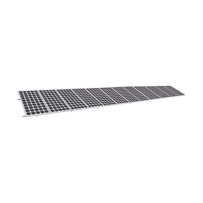 [KIT12PVEKTOR8R223653] Montaje para 12 Paneles Solares, Riel "8" de 5400mm para Módulos con Espesor de 35mm, Velocidad de Viento Máx. 136km/h (20° a 45°), VEKTOR