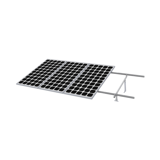 [VEKTOR8RPRO] Montaje para Panel Solar, Riel "5" de 5400mm para Módulos con Espesor de 35mm, Velocidad de Viento Máx. 190km/h, VEKTOR