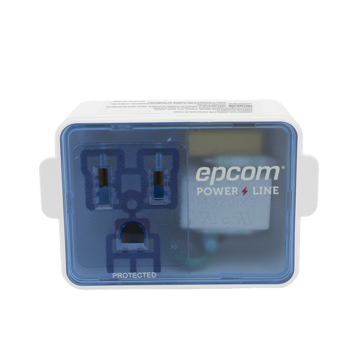 [EPLSPWLED] Supresor de Picos Portatil para Pared / 120 Vca / 1800 W / 540 Joules