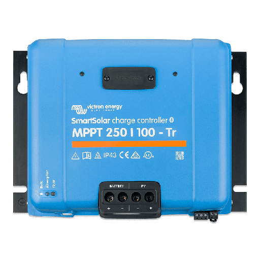 [SCC125110412] SmartSolar MPPT 250/100-Tr VE.Can / Controlador Solar MPPT, PV:100A 250V, Batería: 12-48V, VICTRON