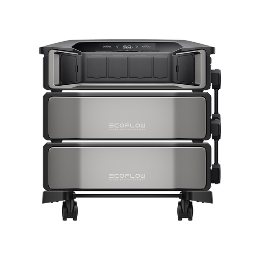 [EFDPU2BP] Estación de Energía Delta Pro Ultra 7.2kW para Respaldo Residencial, Incluye 2 Baterías de Litio LFP 6kWh (12kWh Totales), Sincronización para Mayor Potencia, Carga Solar Hasta 4000W, Capacidad de Trabajo Online (0ms) ECOFLOW