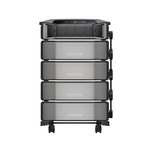 [EFDPU4BP] Estación de Energía Delta Pro Ultra 7.2kW para Respaldo Residencial, Incluye Batería de Litio LFP 6kWh (24kWh Totales), Sincronización para Mayor Potencia, Carga Solar Hasta 4000W, Capacidad de Trabajo Online (0ms) ECOFLOW