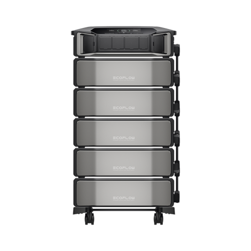 [EFDPU5BP] Estación de Energía Delta Pro Ultra 7.2kW para Respaldo Residencial, Incluye Batería de Litio LFP 6kWh (30kWh Totales), Sincronización para Mayor Potencia, Carga Solar Hasta 4000W, Capacidad de Trabajo Online (0ms) ECOFLOW