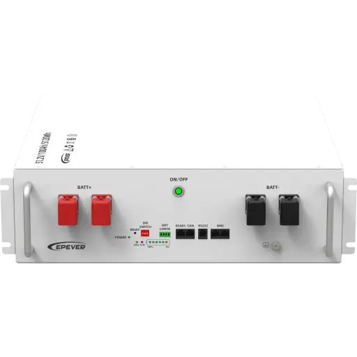 [LFP100EP51.2V2] Batería de Litio LiFePO4 51.2Vcc, 5.12Kwh, Rack 4UR para Montaje en Rack, (5kwh 48V),  EPEVER
