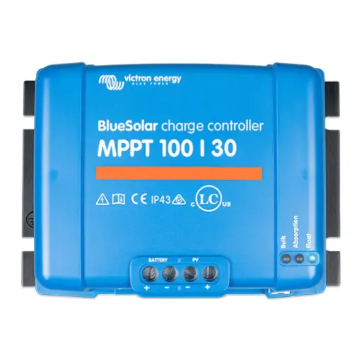 [SCC020030200] BlueSolar MPPT 100/30 / Controlador Solar MPPT, PV:30A 100V, Batería: 12-24V, VICTRON