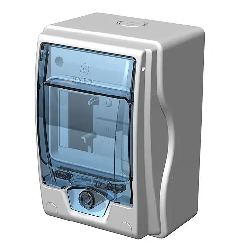 [SP6504] Caja Plástica Riel DIN de 3-4 Módulos IP65 Omnium