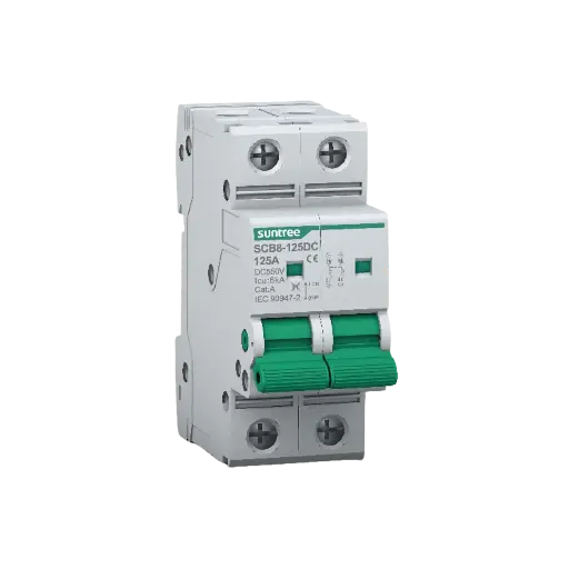 Interruptor Termomagnético Corriente Directa 550v 80/100/125 Amp