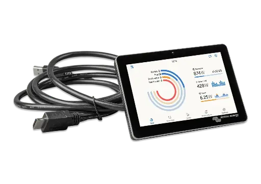[VIC-GX-TOUCH-50] Pantalla táctil para sistemas Victron 5 pulgadas