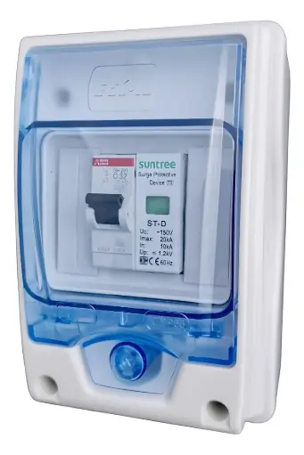 Caja Con Interruptor Y Supresor de Picos De Alterna 127vca